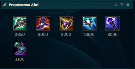 Ahri-Build title