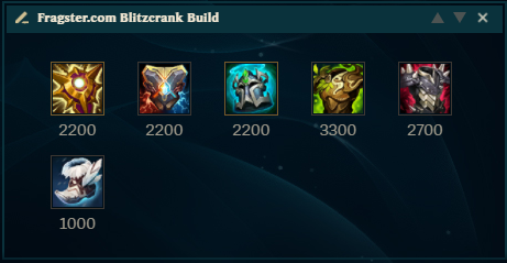 Blitzcrank-Build title