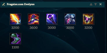 Evelynn-Items title