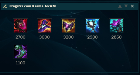 Karma-ARAM-Build title