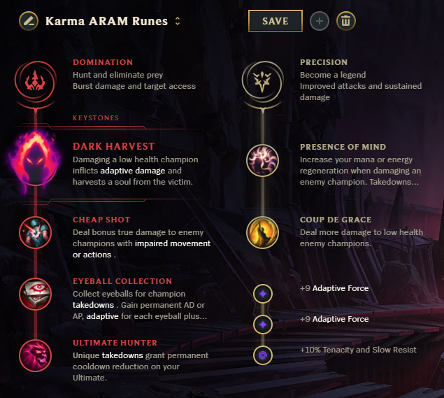 Karma-ARAM-Runes title