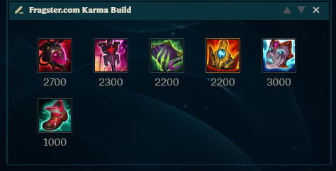 Karma-Build title