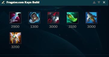 Kayn-Build title