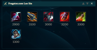 Lee-Sin-SR-Items title