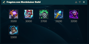 Mordekaiser-Items title