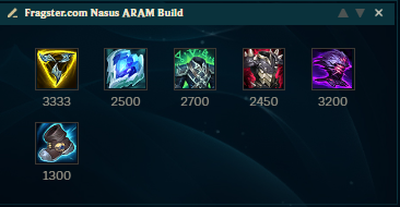 Nasus-ARAM-Items title