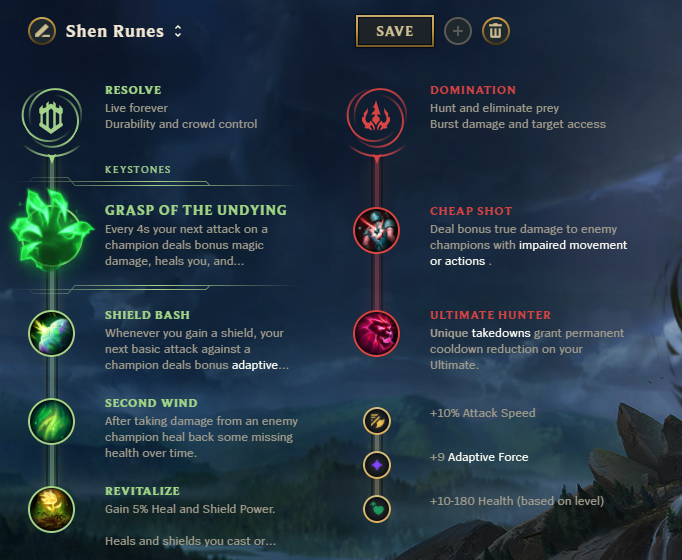 Shen-Runes title