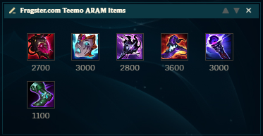 Teemo-ARAM-Items title