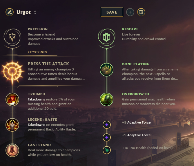 Urgot-Runes title