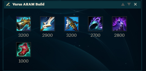 Varus-ARAM-Build title