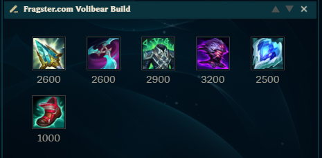 Volibear-Build title