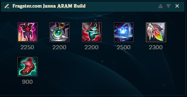 Janna-ARAM-Items title