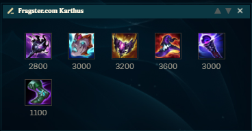 Karthus-ARAM-Items title