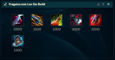 Lee-Sin-Items title