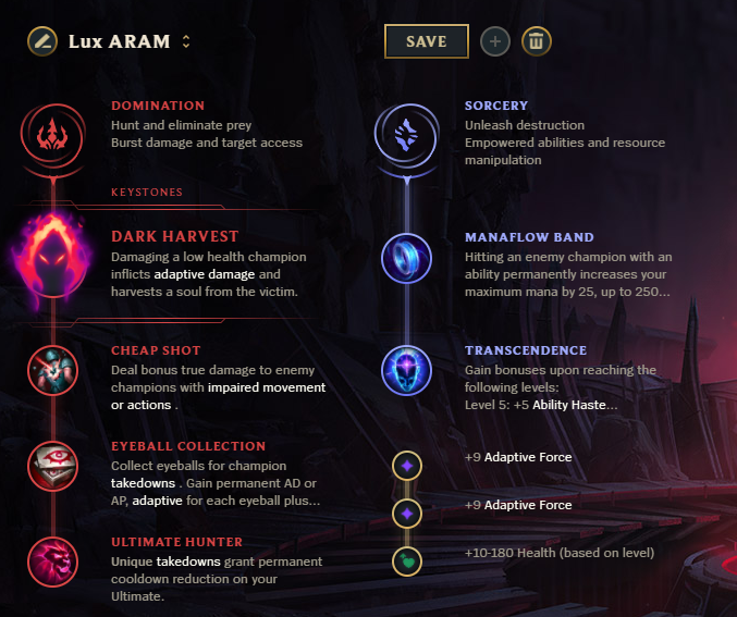 Lux-ARAM-Runes title