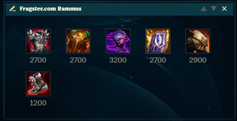 Rammus-Build title