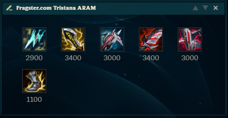 Tristana-Items title