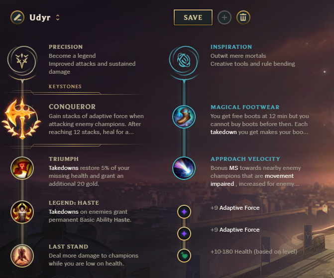 Udyr-Build title