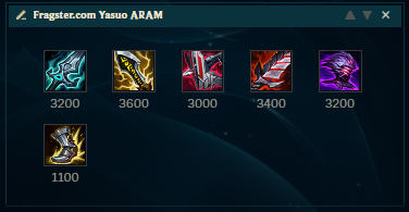 Yasuo-ARAM-Build title