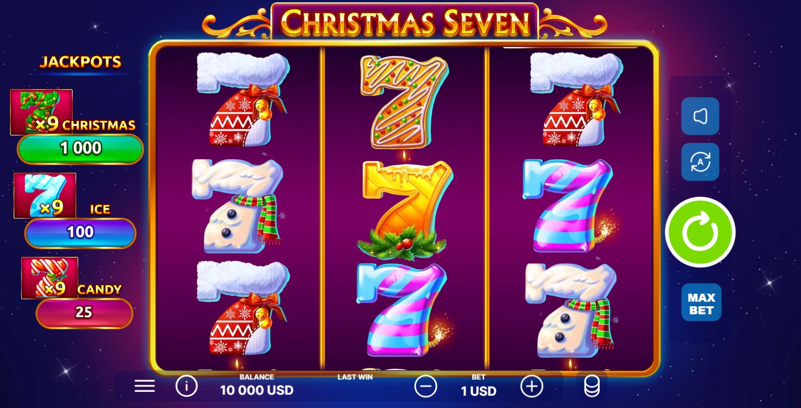 Christmas Seven Slot Review